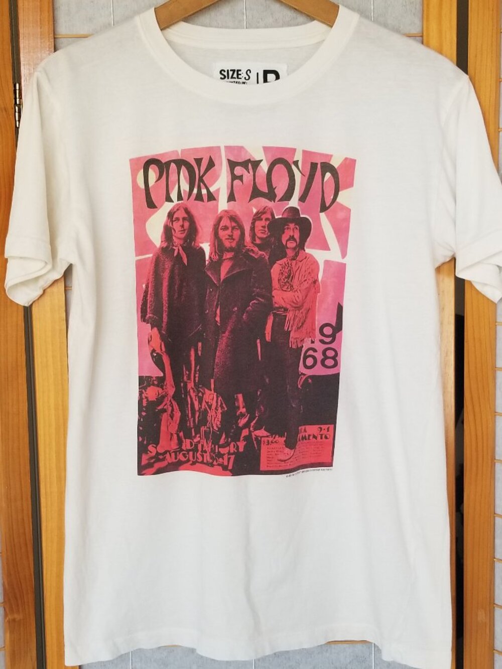 Roots of Fight Pink Floyd Vintage Graphic T-Shirt Size Small